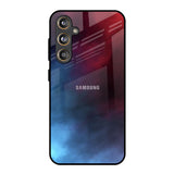 Smokey Watercolor Samsung Galaxy M55s Glass Back Cover Online