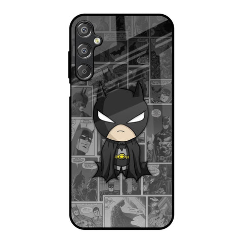 Cartoon Art Samsung Galaxy F15 5G Glass Back Cover Online