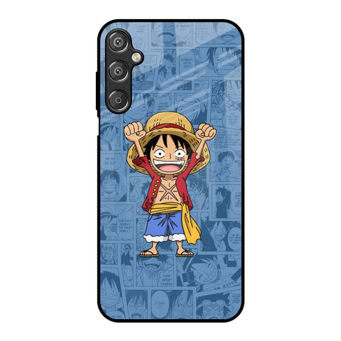 Chubby Anime Samsung Galaxy F15 5G Glass Back Cover Online