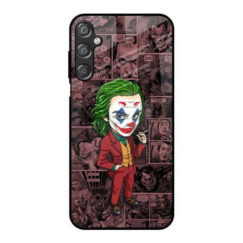 Joker Cartoon Samsung Galaxy F15 5G Glass Back Cover Online