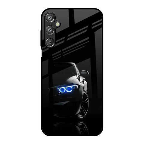 Car In Dark Samsung Galaxy F15 5G Glass Back Cover Online