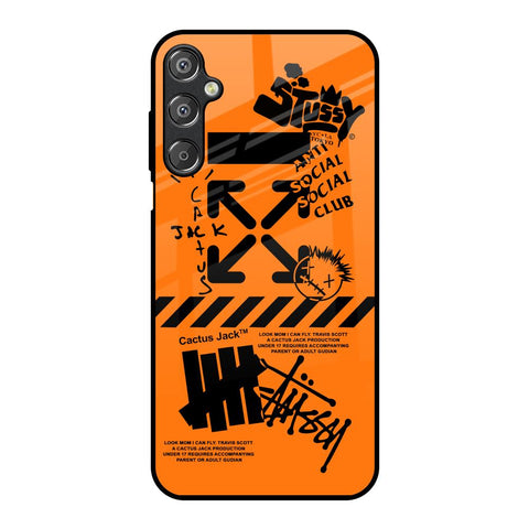 Anti Social Club Samsung Galaxy F15 5G Glass Back Cover Online