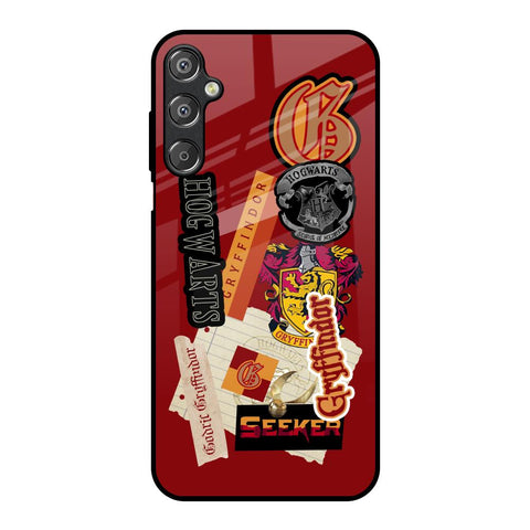 Gryffindor Samsung Galaxy F15 5G Glass Back Cover Online