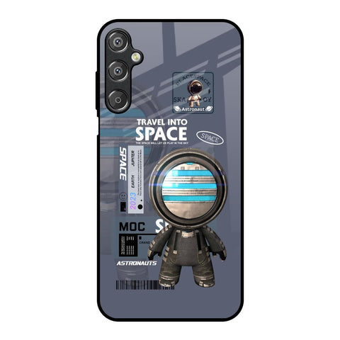 Space Travel Samsung Galaxy F15 5G Glass Back Cover Online