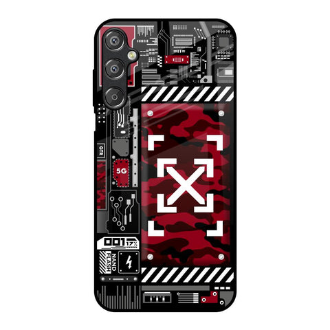 Technology Art Samsung Galaxy F15 5G Glass Back Cover Online