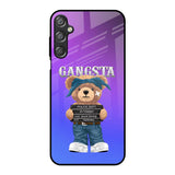 Gangsta Bear Samsung Galaxy F15 5G Glass Back Cover Online