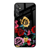 Floral Decorative Samsung Galaxy F15 5G Glass Back Cover Online