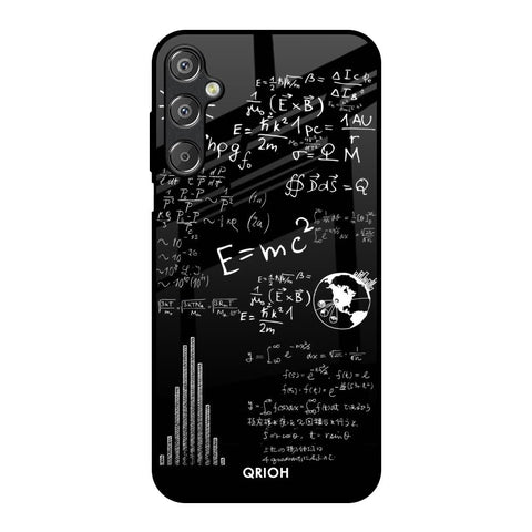 Funny Math Samsung Galaxy F15 5G Glass Back Cover Online