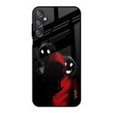 Shadow Character Samsung Galaxy F15 5G Glass Back Cover Online