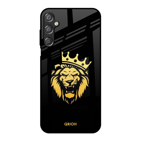 Lion The King Samsung Galaxy F15 5G Glass Back Cover Online