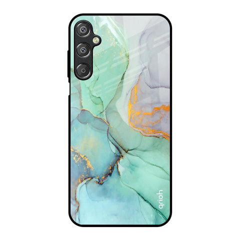 Green Marble Samsung Galaxy F15 5G Glass Back Cover Online