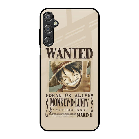 Luffy Wanted Samsung Galaxy F15 5G Glass Back Cover Online