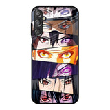 Anime Eyes Samsung Galaxy F15 5G Glass Back Cover Online