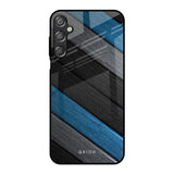 Multicolor Wooden Effect Samsung Galaxy F15 5G Glass Back Cover Online