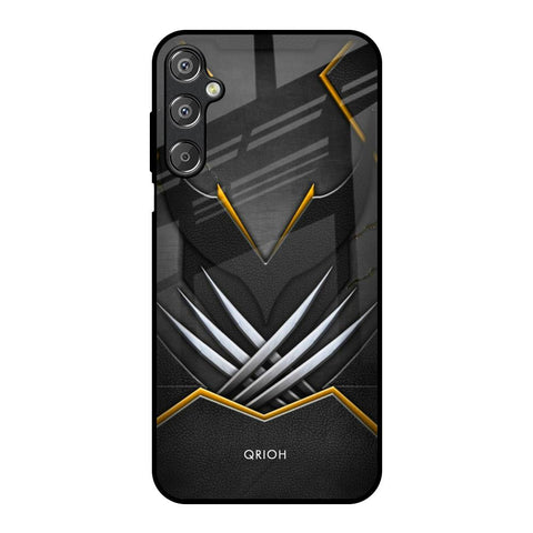 Black Warrior Samsung Galaxy F15 5G Glass Back Cover Online