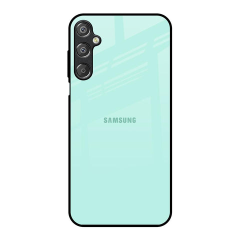 Teal Samsung Galaxy F15 5G Glass Back Cover Online