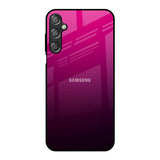 Purple Ombre Pattern Samsung Galaxy F15 5G Glass Back Cover Online