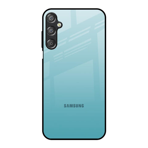 Arctic Blue Samsung Galaxy F15 5G Glass Back Cover Online