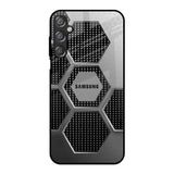 Hexagon Style Samsung Galaxy F15 5G Glass Back Cover Online