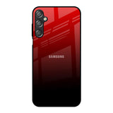 Maroon Faded Samsung Galaxy F15 5G Glass Back Cover Online