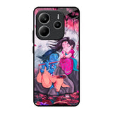 Radha Krishna Art Redmi Note 14 5G Glass Back Cover Online