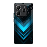 Vertical Blue Arrow Redmi Note 14 5G Glass Back Cover Online