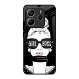 Girl Boss Redmi Note 14 5G Glass Back Cover Online