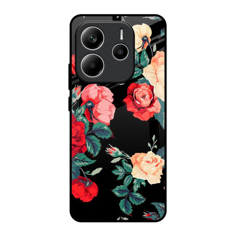 Floral Bunch Redmi Note 14 5G Glass Back Cover Online