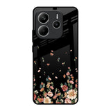 Floating Floral Print Redmi Note 14 5G Glass Back Cover Online