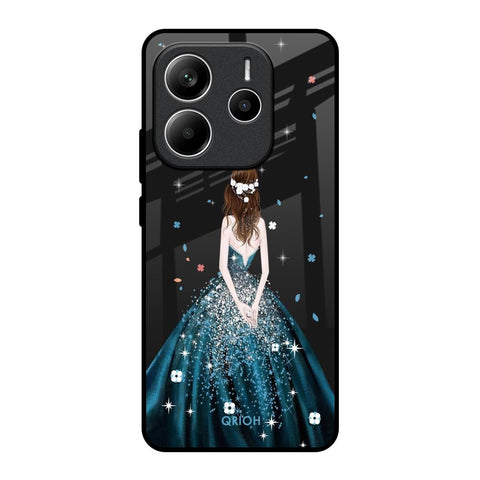 Queen Of Fashion Redmi Note 14 5G Glass Back Cover Online