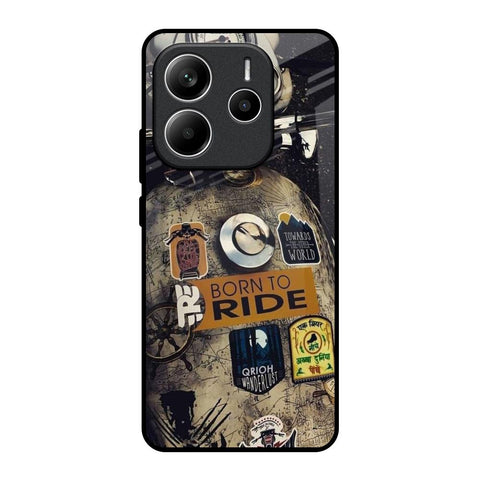 Ride Mode On Redmi Note 14 5G Glass Back Cover Online