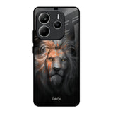 Devil Lion Redmi Note 14 5G Glass Back Cover Online