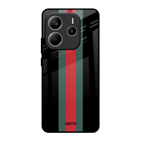 Vertical Stripes Redmi Note 14 5G Glass Back Cover Online