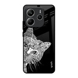 Kitten Mandala Redmi Note 14 5G Glass Back Cover Online