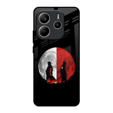 Anime Red Moon Redmi Note 14 5G Glass Back Cover Online