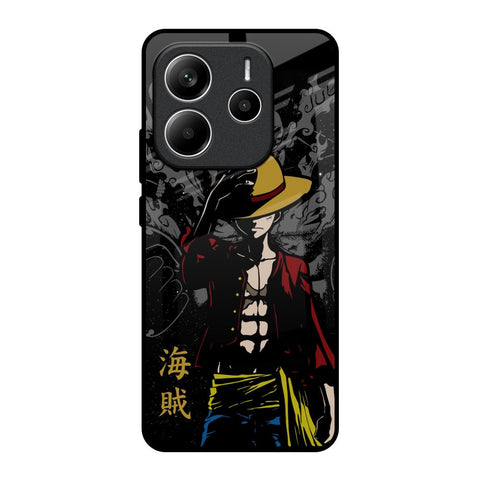 Dark Luffy Redmi Note 14 5G Glass Back Cover Online