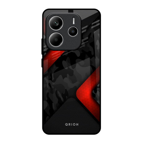 Modern Camo Abstract Redmi Note 14 5G Glass Back Cover Online