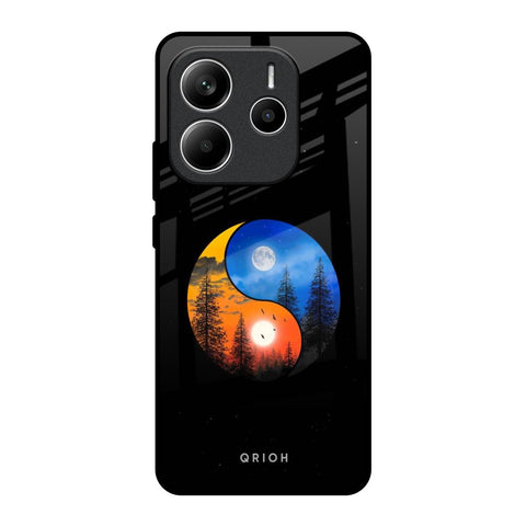 Yin Yang Balance Redmi Note 14 5G Glass Back Cover Online