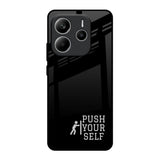 Push Your Self Redmi Note 14 5G Glass Back Cover Online