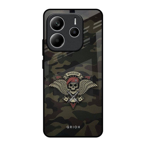 Army Warrior Redmi Note 14 5G Glass Back Cover Online