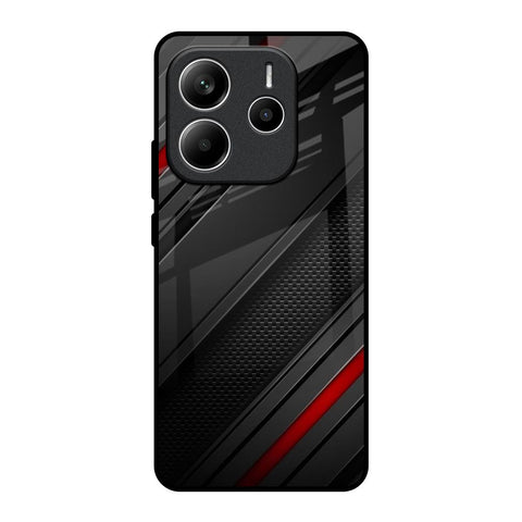 Modern Abstract Redmi Note 14 5G Glass Back Cover Online