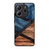 Wooden Tiles Redmi Note 14 5G Glass Back Cover Online