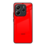 Blood Red Redmi Note 14 5G Glass Back Cover Online