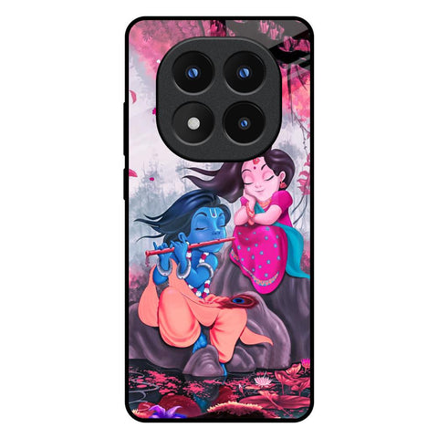 Radha Krishna Art Redmi Note 14 Pro Plus 5G Glass Back Cover Online