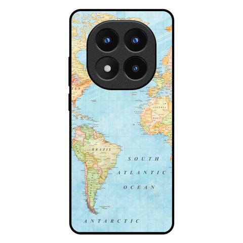 Travel Map Redmi Note 14 Pro Plus 5G Glass Back Cover Online