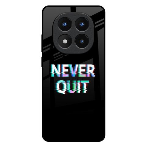 Never Quit Redmi Note 14 Pro Plus 5G Glass Back Cover Online