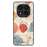 Abstract Faces Redmi Note 14 Pro Plus 5G Glass Back Cover Online