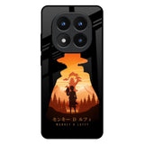 Luffy One Piece Redmi Note 14 Pro Plus 5G Glass Back Cover Online