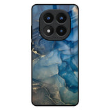 Blue Cool Marble Redmi Note 14 Pro Plus 5G Glass Back Cover Online