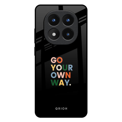 Go Your Own Way Redmi Note 14 Pro Plus 5G Glass Back Cover Online